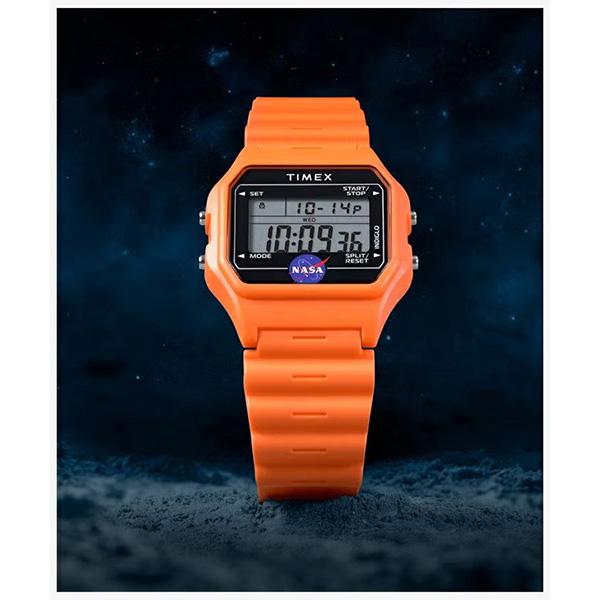 TIMEX（タイメックス） NASAコラボレーション オレンジ 軽量 デジタル