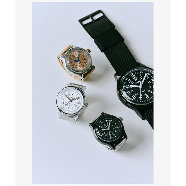 TIMEX（タイメックス） キャンパー リングウォッチ ブラック シルバー