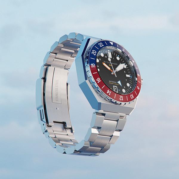 SPINNAKER（スピニカー） デュマ GMT AUTOMATIC SP-5119-44 メンズ