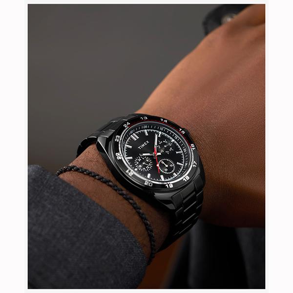 TIMEX（タイメックス） サブダイヤル搭載 オールブラック TW2Y22800