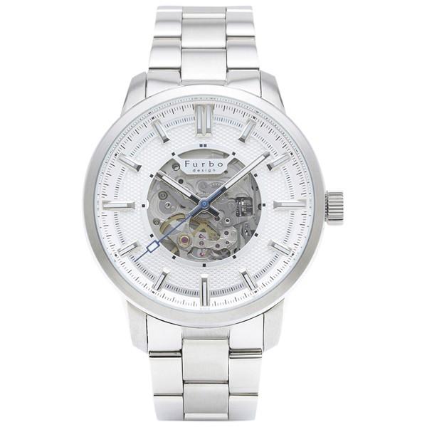 メタルバンド 白 自動巻 F8203SISS Furbo Design フルボデザイン メンズ 腕時計 国内正規品 送料無料 | Furbo design