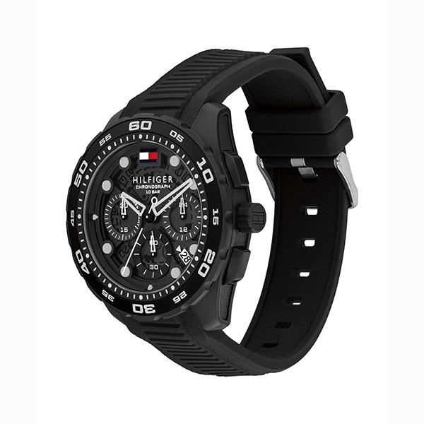 TOMMY HILFIGER（トミー・ヒルフィガー） クロノグラフ ブラック