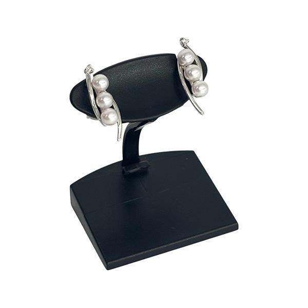 18金 ホワイトゴールド パール ピアス K18 30.-3.5 両耳 真珠 アコヤ