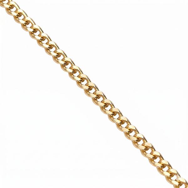ブレスレット K18YG 18金 ゴールド 喜平 チェーン 2面 キヘイ 18k
