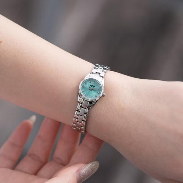 ICE WATCH（アイスウォッチ） ICE mimi シルバーターコイズ 025536