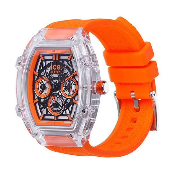 ICE WATCH（アイスウォッチ） オレンジ スケルトン クリアケース