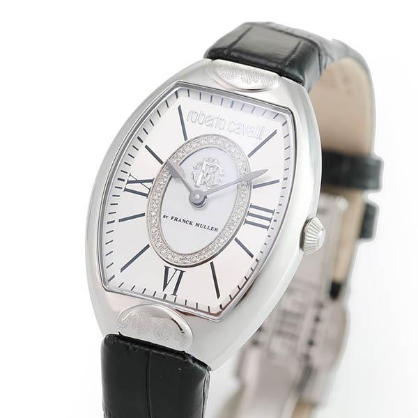 シルバー RV2L076L0201 roberto cavalli by FRANCK MULLER ロベルト カヴァリ バイ フランク ミュラー  レディース 腕時計 国 爆買の画像