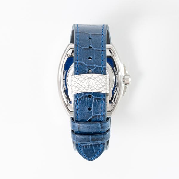 roberto cavalli クロノグラフ　腕時計　クォーツ　ブルー文字盤 roberto cavalli クロノグラフ 腕時計 クォーツ ブルー文字盤 時計