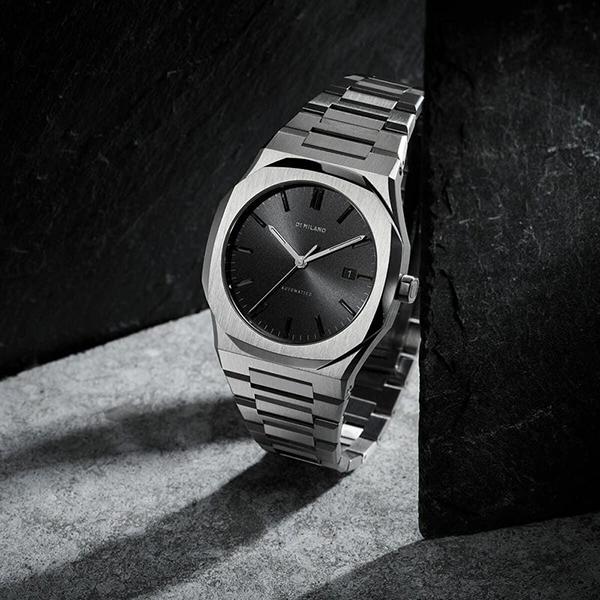 D1 MILANO ディーワンミラノ オートマティコ ブラック オートマチック ATBJ10 メンズ 腕時計 国内正規品 送料無料の画像