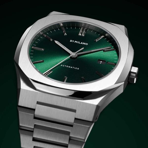 D1 MILANO ディーワンミラノ オートマティコ グリーン オートマチック ATBJ12 メンズ 腕時計 国内正規品 送料無料の画像