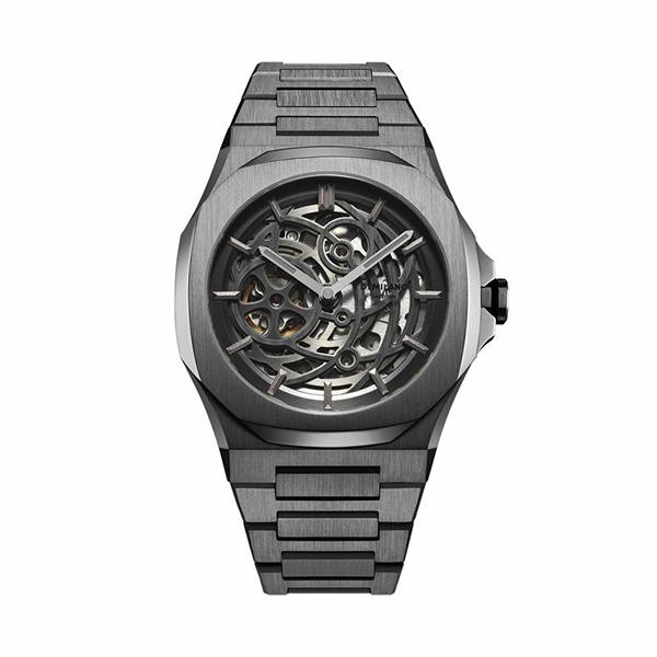 D1 MILANO ディーワンミラノ スケルトン リスタイリング オートマチック ガンメタル SKBJ11 メンズ 腕時計 国内正規品 送料無料の画像