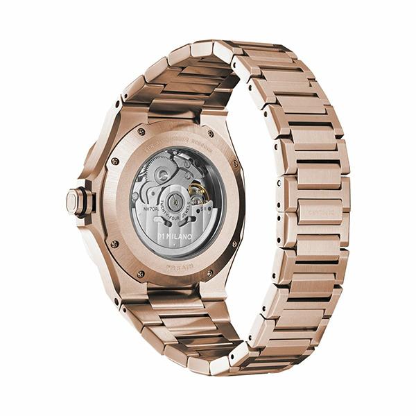D1 MILANO ディーワンミラノ スケルトン リスタイリング オートマチック ローズゴールド SKBJ12 メンズ 腕時計 国内正規品 送料無料の画像
