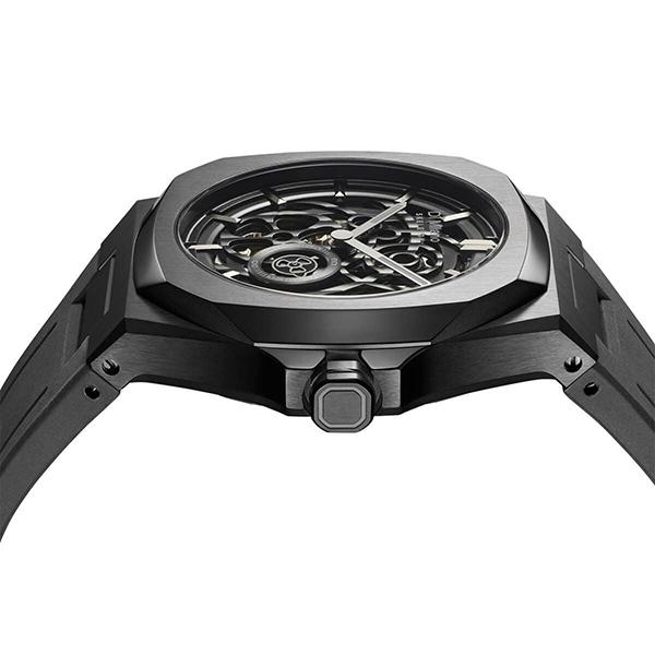 D1 MILANO ディーワンミラノ スケルトン ジェットブラック SKRJ17 メンズ 腕時計 国内正規品 送料無料の画像