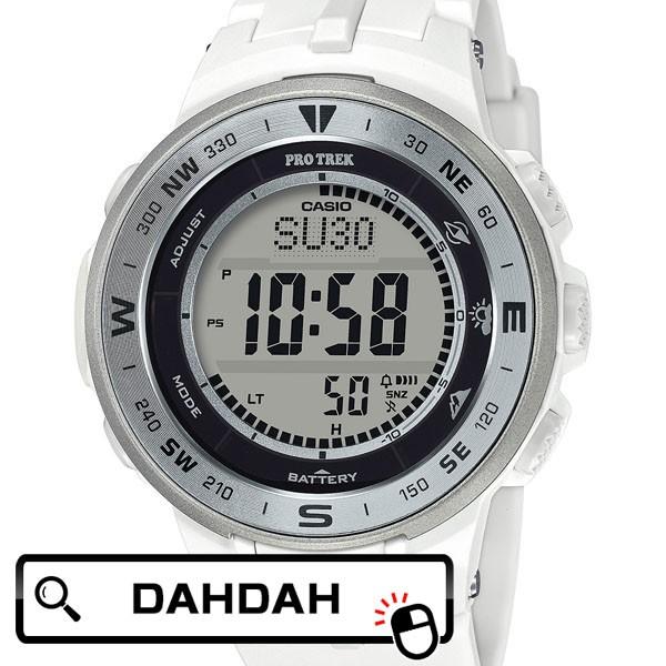 PRO TREK ホワイト 白 メタルベセル PRG-330-7JF プロトレック CASIO 
