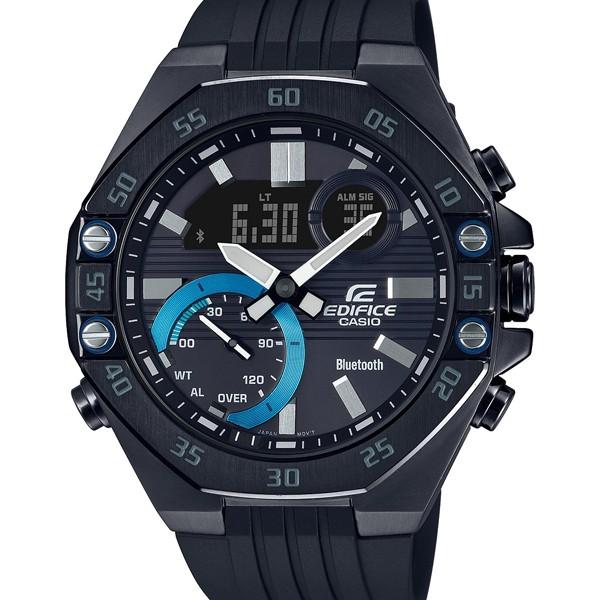 モバイルリンク機能 ブラック ブルー ECB-10YPB-1AJF EDIFICE エディフィス CASIO カシオ メンズ 腕時計 国内正規品 送料無料 爆買 | EDIFICE（CASIO）