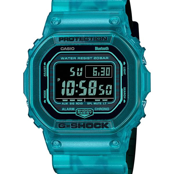 王映祥　G-SHOCK DW-8600KJ-2T ブルーホエールインディゴ G-SHOCK スケルトン ターコイズブルー DW-B5600G-2JF ジーショック G
