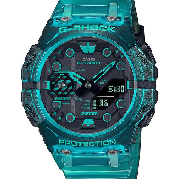 G-SHOCK スケルトン ターコイズブルー GA-B001G-2AJF ジーショック G