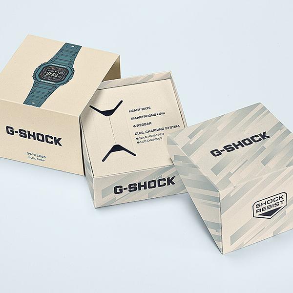 CASIO G-SHOCK DW-H5600 デジタル腕時計 本体　箱、付属品付 G-SHOCK G-SQUAD 心拍計測 血中酸素レベル計測 DW-H5600-2JR Gショック