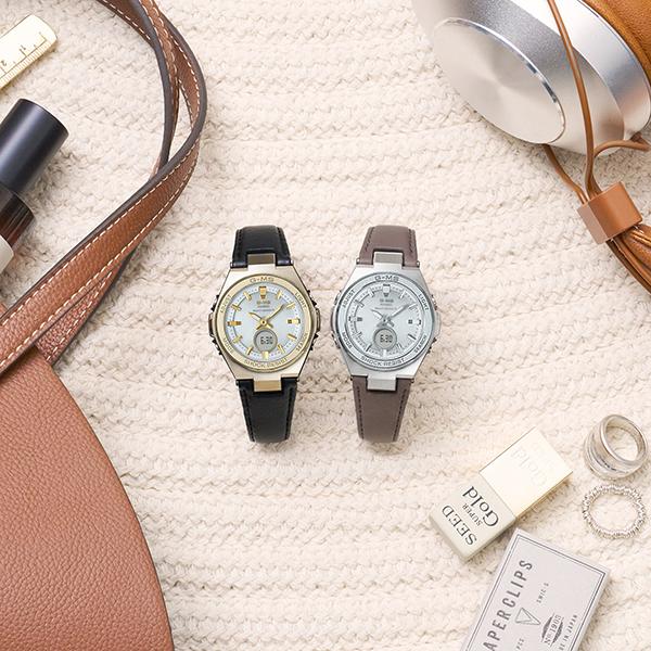 Baby-G ベイビージー ベビージー CASIO カシオ G-MS エコレザーバンド MSG-W200RL-1AJF レディース 腕時計 国内正規品 送料無料 爆買の画像