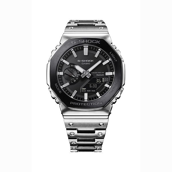 CASIO カシオ G-SHOCK  ジーショック gshock Gショック フルメタル ブラックベゼル GM-B2100BT-1AJF メンズ 腕時計 国内正規品 送料無料 | G-SHOCK | 01