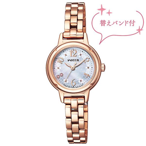 KP3-660-95 CITIZEN シチズン wicca ウィッカ レディース 腕時計 国内正規品 送料無料(11440円)