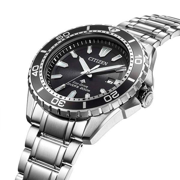PROMASTER MARINE ダイバー200m ブラック 黒文字盤 BN0190-82E CITIZEN 