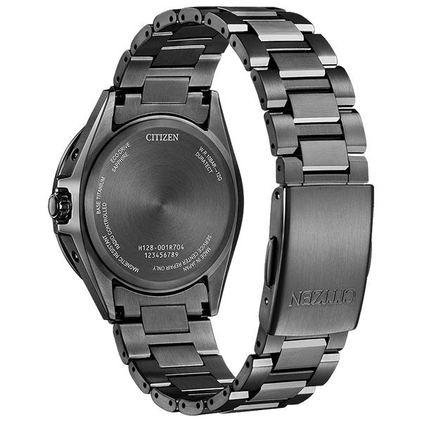 ATTESA（CITIZEN） エコ ライブ電波時計 チタン ACT Line CB3035-72E