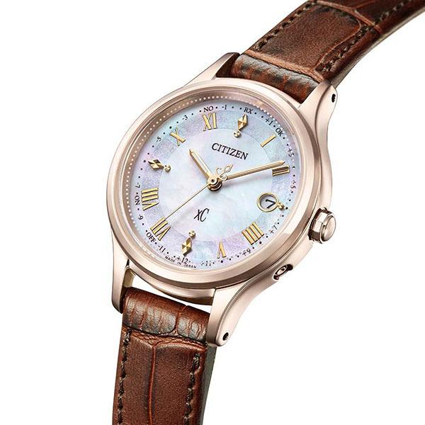 XC CITIZEN シチズン クロスシー 白蝶貝文字板 サクラピンク ES9497