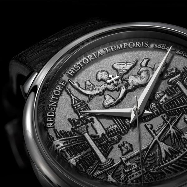 VENEZIANICO Redentore Historia Temporis 1221520 ヴェネチアニコ ヴェネツィアニコ ベネチアニコ メンズ 腕時計 自動巻き 革 古代コイン 国内正規品 送料無料の画像