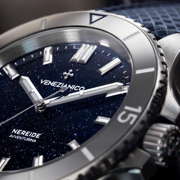 VENEZIANICO Nereide Avventurina 39 3121551 ヴェネチアニコ ヴェネツィアニコ ベネチアニコ メンズ 腕時計 国内正規品 送料無料 アベンチュリンガラス 多用途の画像