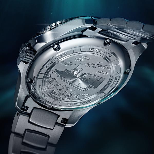 VENEZIANICO Nereide Tungsteno 39 3121540C ヴェネチアニコ ヴェネツィアニコ ベネチアニコ メンズ 腕時計 国内正規品 送料無料 マザーオブパール ブラック 黒の画像