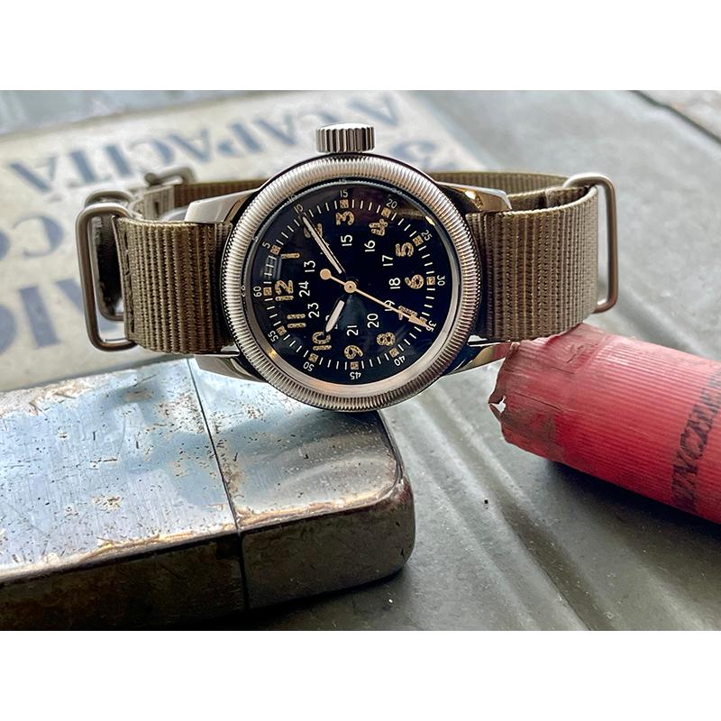 M.R.M.W. モントルロロイ ミリタリーウォッチ TYPE A-17 パイロット 12