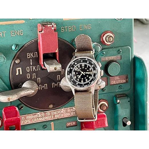 M.R.M.W. モントルロロイ ミリタリーウォッチ 回転式リムアキュム