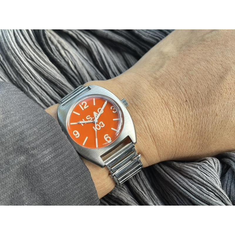 モントルロロイ ミリタリーウォッチ 0052-org-18-08BB M.R.M.W. モントルロロイ ミリタリーウォッチ Royal 0052 H.S. Orange