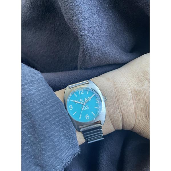 M.R.M.W. モントルロロイ ミリタリーウォッチ Royal 0052 H.S. Blue