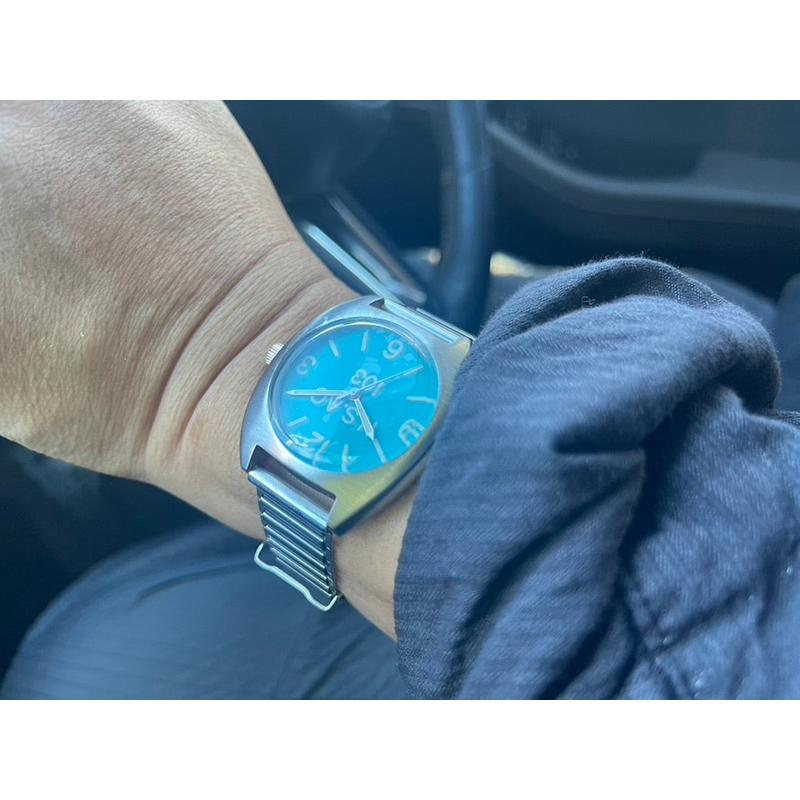 M.R.M.W. モントルロロイ ミリタリーウォッチ Royal 0052 H.S. Blue