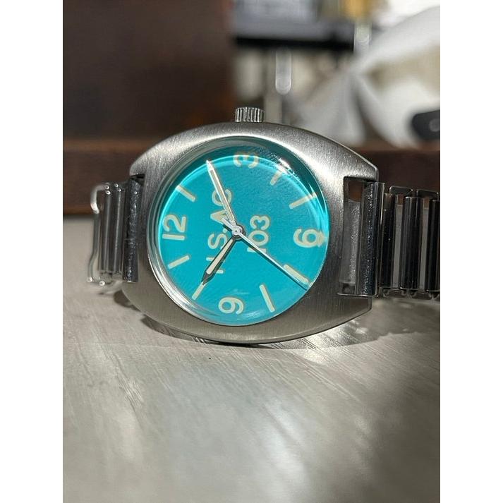 M.R.M.W. モントルロロイ ミリタリーウォッチ Royal 0052 H.S. Blue