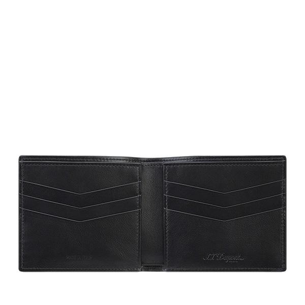 S.T.DUPONT エス・テー・デュポン  190377 2つ折り財布 6CC ブルー 国内正規品 送料無料 爆買の画像