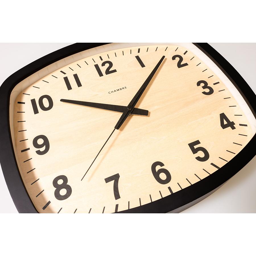 INTERZERO インターゼロ CHAMBRE シャンブル CH-028BK 掛け時計 国内