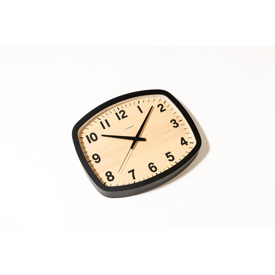 INTERZERO インターゼロ CHAMBRE シャンブル CH-028BK 掛け時計 国内