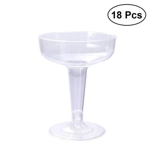 Iplusmile ワイングラス プラスチック製 ワインカップ ゴブレット 使い捨てカップ 使い捨て 結婚式 パーティー 誕生日 18個セット 透明 Dahlia 07x47x6vg Dahlia Shop 通販 Yahoo ショッピング