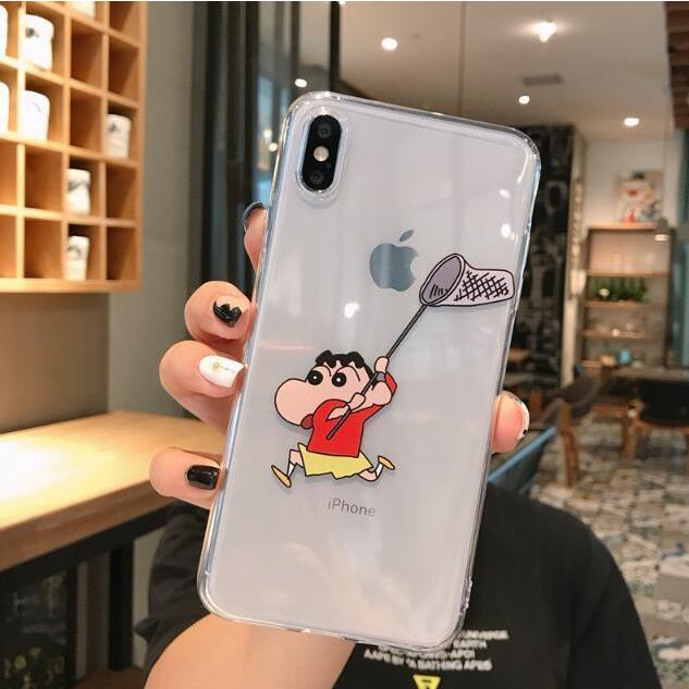再入荷 クレヨンしんちゃん Iphone ケース アニメ グッズ クリア 可愛い おしゃれ キ 94 Off