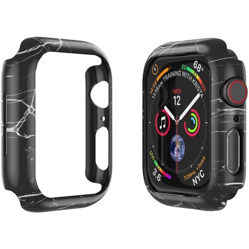 Casestudiapple Watch 44mm ケース 耐衝撃 衝撃 吸収 簡易着脱 超薄型 液晶保護フィルム 付 カバー シンプル A 好きに