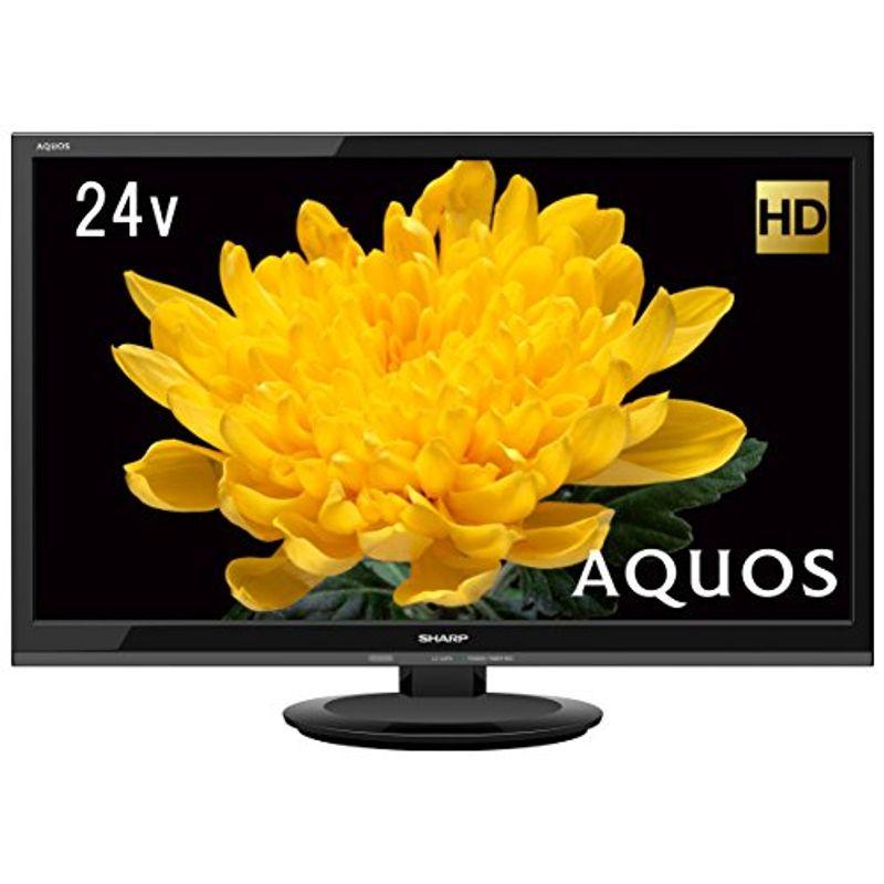 シャープ 24V型 液晶 テレビ AQUOS LC-24P5-B ハイビジョン 外付HDD  