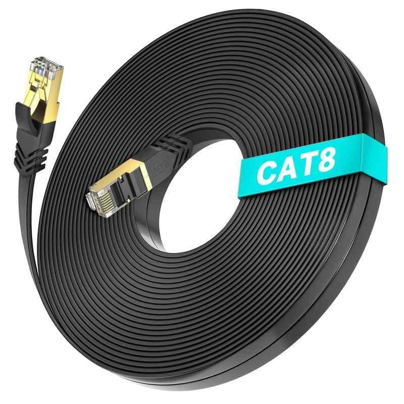 Eono CAT8 LANケーブル 5m 10m Amazon.co.jp: BUSOHE LANケーブル 10M CAT8 有線lan フラット