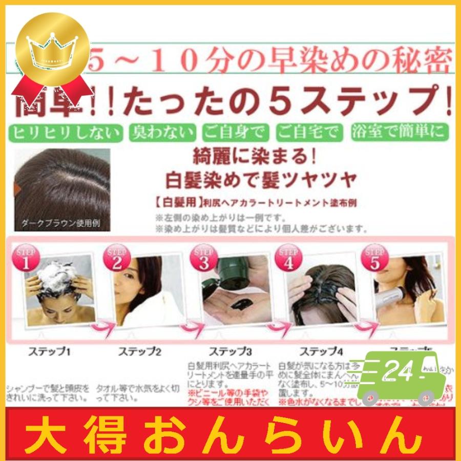最適な材料 利尻昆布ヘアカラートリートメント白髪染め 0ｇ3本 ブラック 新作モデル Atempletonphoto Com