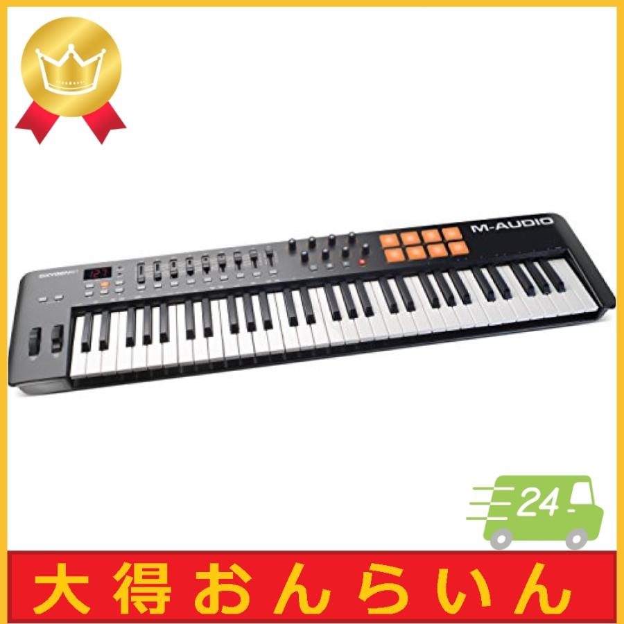 M Audio Usb Midiキーボード 61鍵 8パッド 8ノブ 9フェーダー Oxygen61 Xbc 大得online Yahoo 店 通販 Yahoo ショッピング