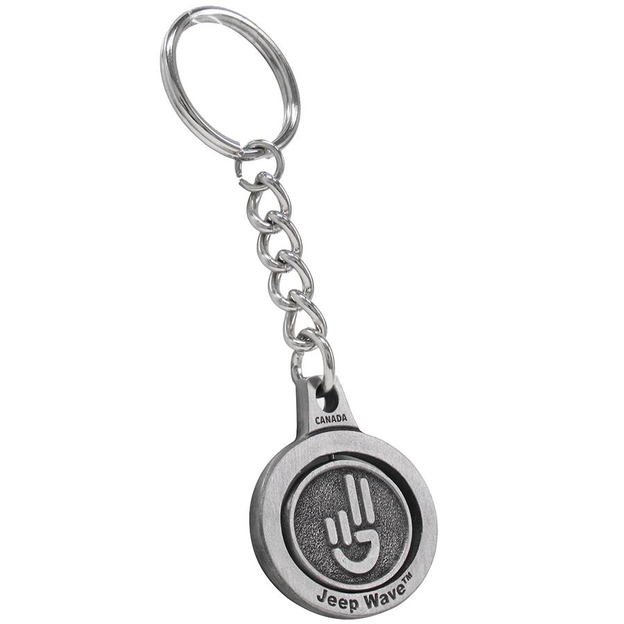 ジープ純正キーホルダー　JeepWaveキーホルダー | 