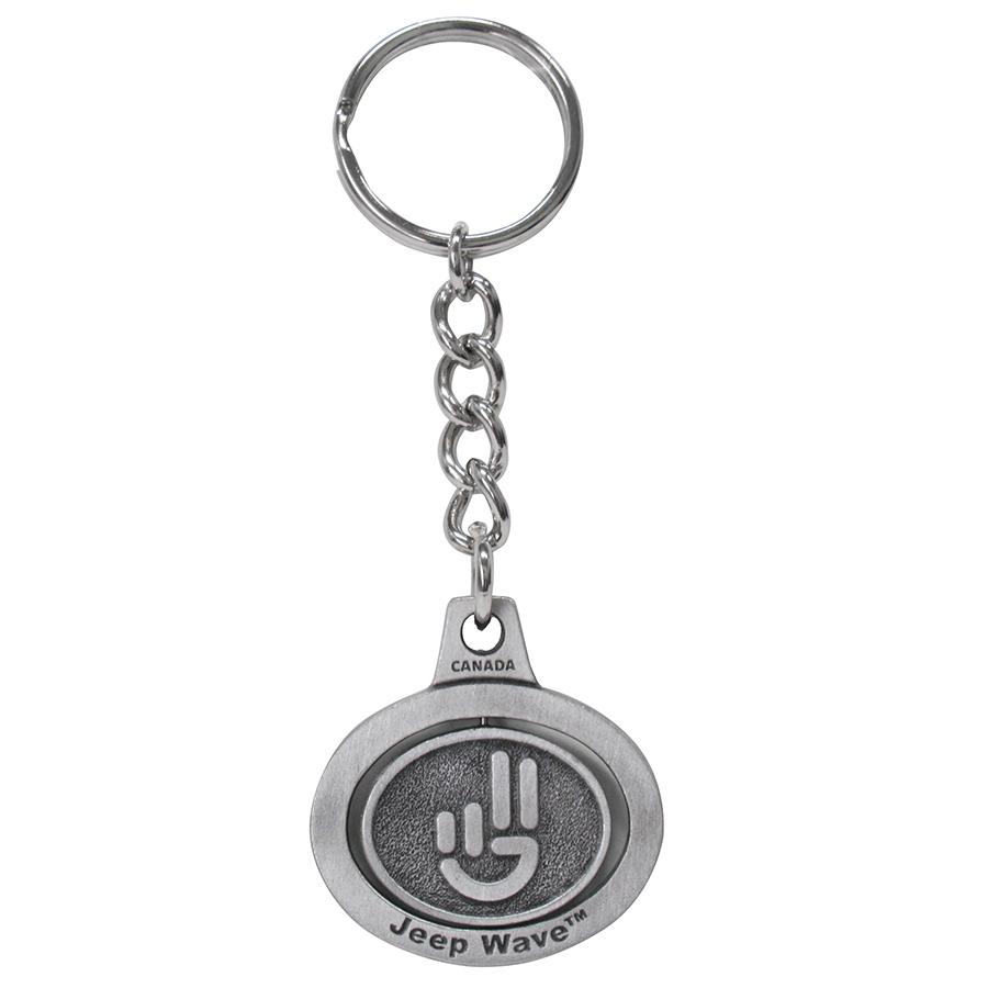 ジープ純正キーホルダー　JeepWaveキーホルダー |  | 03