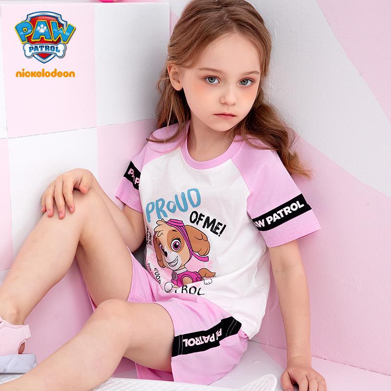 新しい季節 パウパトロールパジャマ 120cm 半袖 zppsu.edu.ph